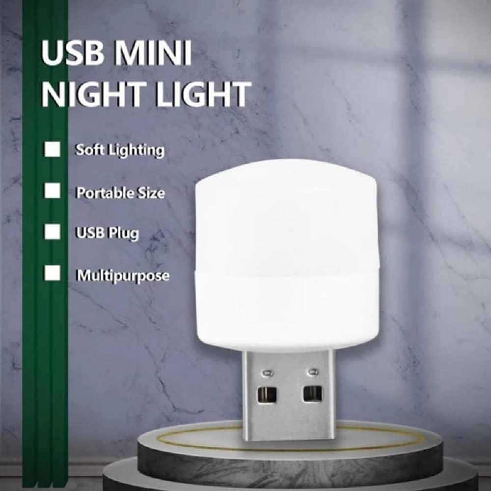 Flexible Night Light Mini USB Led (Pack of 4)
